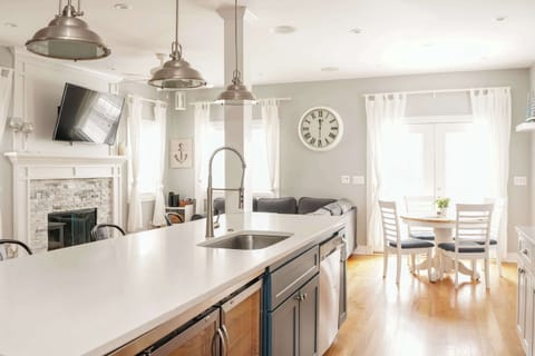 Gather, cook, and connect in this open-concept space