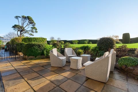 The private terrace to enjoy al fresco dining or simply soaking up the tranquil atmosphere