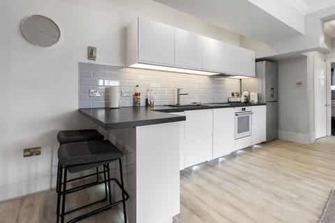 Enjoy time together and preparing meals in the open plan living space