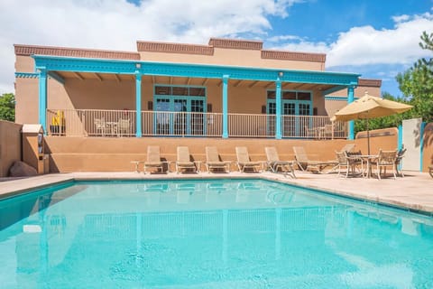 Unwind poolside with plenty of loungers and shaded seating.