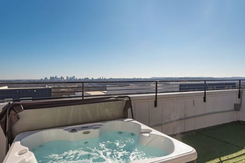 Soak above the city and let everything else fade away.