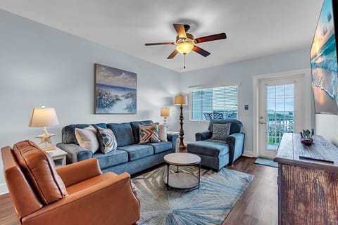 Living Area with Balcony Access