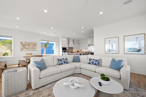 Summer of 24 offers 8 bedrooms and 7.5 bathrooms across three levels - accommodating up to 24 guests comfortably