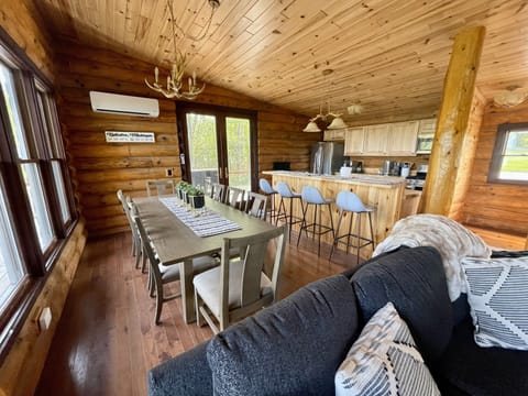 Dining space - 12 chairs with barstools