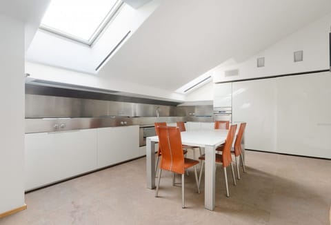 Luxurious 500 square meters apartment, perfect for seven people, located on the first floor of a building with an elevator (NOT accessible to disabled guests) within the Residenza degli Orti Antichi complex.The property is located near Crocetta and Por Apartment in Milan