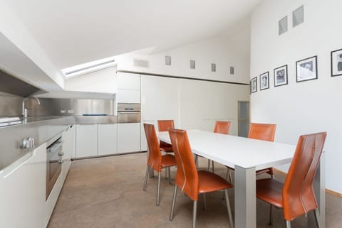 Luxurious 500 square meters apartment, perfect for seven people, located on the first floor of a building with an elevator (NOT accessible to disabled guests) within the Residenza degli Orti Antichi complex.The property is located near Crocetta and Por Apartment in Milan