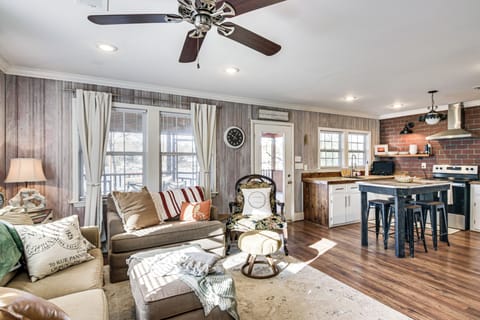 Living Area | Electric Fireplace | Main Floor