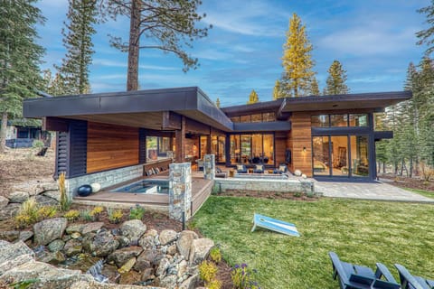 Patio with Fire Pit and Hot Tub