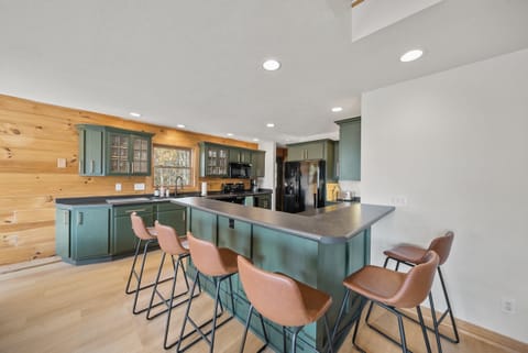 Seating for Six at the Spacious Bar