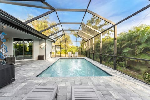 Pool with Screened Lanai