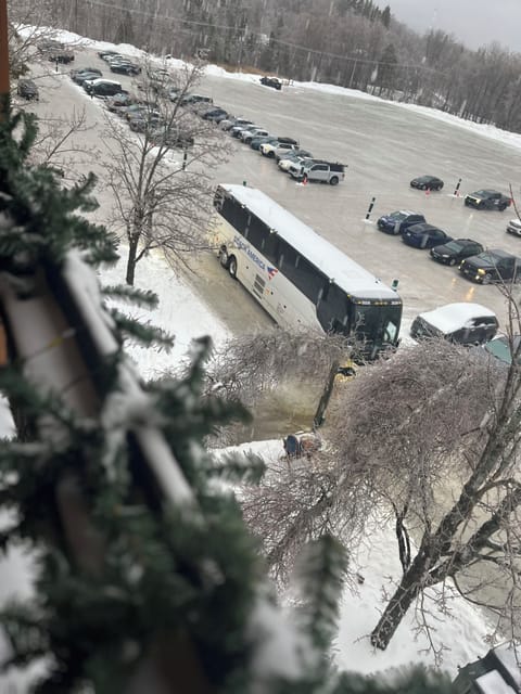 Killington shuttle stops directly in front of condo. Wait in the warm lobby.