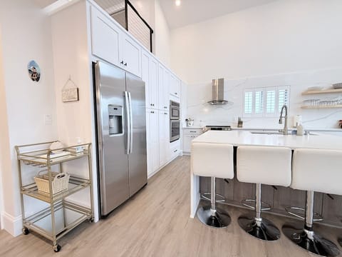 Ice maker? We have it here with our double door refrigerator.