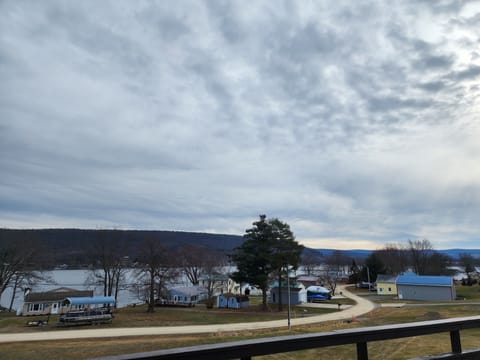 Views from wrap around deck.