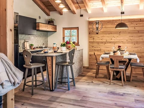 Furniture, Wood, Interior Design, Flooring, Table, Kitchen & Dining Room Table, Chair, Floor, Home, Wood Flooring