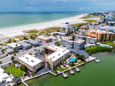 Right across from the Sandy Beaches