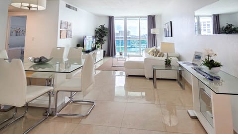 Dining room and living room