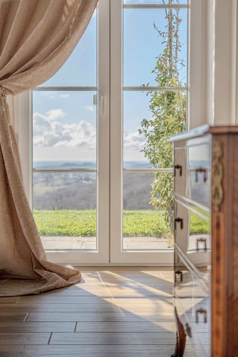 the view from a room with private terace