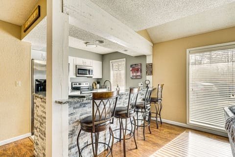 Kitchen Bar | Breakfast Seating | Open Concept Layout