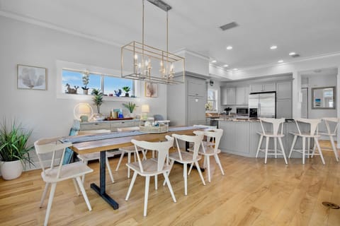 Dining table for shared meals