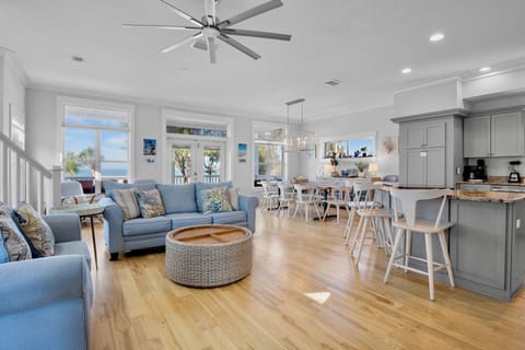 Living space with comfortable seating