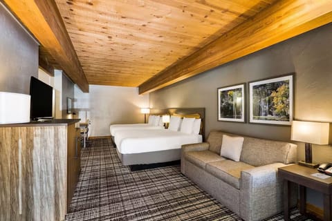 Bedroom. Interior and views may vary based on location and availability