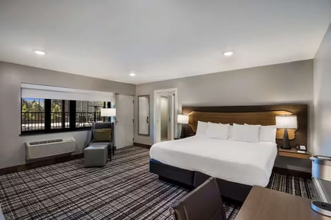 Bedroom. Interior and views may vary based on location and availability