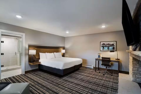 Bedroom. Interior and views may vary based on location and availability