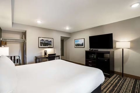 Bedroom. Interior and views may vary based on location and availability