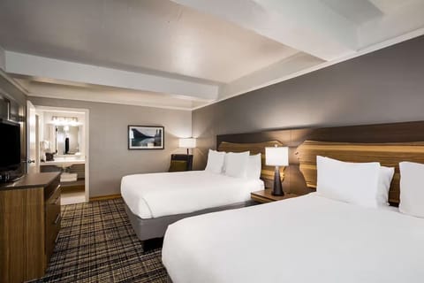 Bedroom. Interior and views may vary based on location and availability