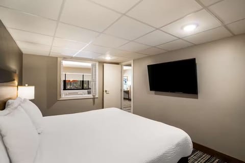 Bedroom. Interior and views may vary based on location and availability