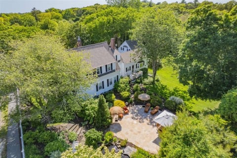 The Long Dell Inn, a spacious Centerville Cape Cod estate, ideal for a large group vacation rental near Craigville Beach.