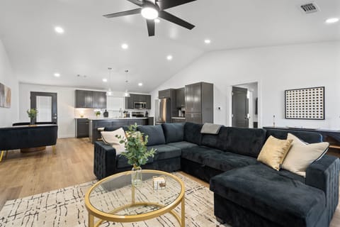 Living Room + Kitchen