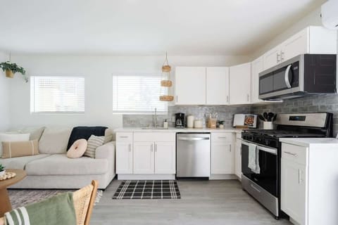 You’ll have everything you need at this stylish, sun-filled retreat