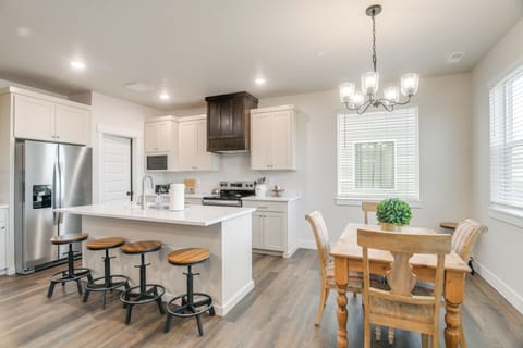 Property Interior | 2-Story Townhome | Free WiFi | Central A/C & Heating