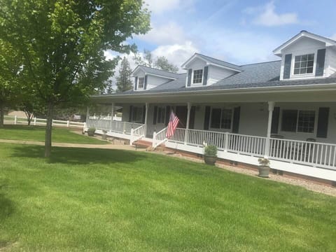 This is the front of the main house