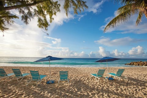 Claim your beach spot with plenty of open space.