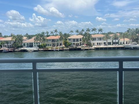 Intracoastal view form balcony