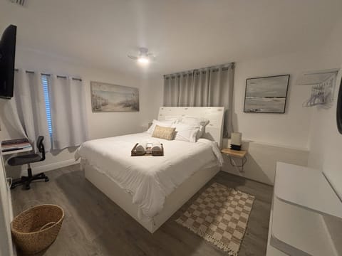 Bedroom 1 has a KING bed.