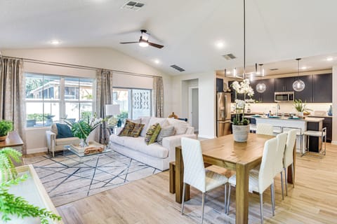 Palm Coast Vacation Rental | 4BR | 3BA | 1 Step to Enter | 2,400 Sq Ft