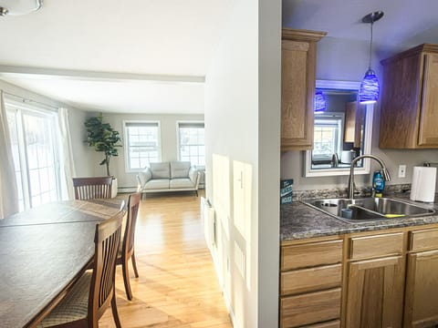 View of Kitchen leading to Dining Area