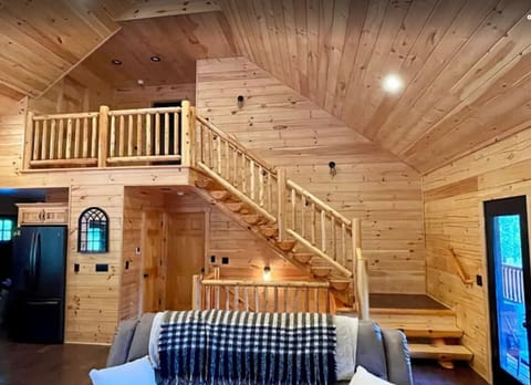 Stairs to second floor