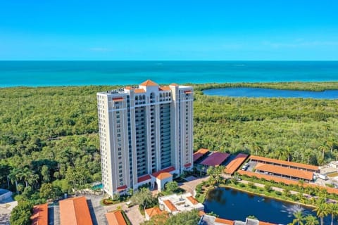 Saint Marissa Condominium and View West -- Gulf of America