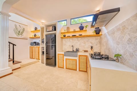 A bright and spacious kitchen with all the essentials