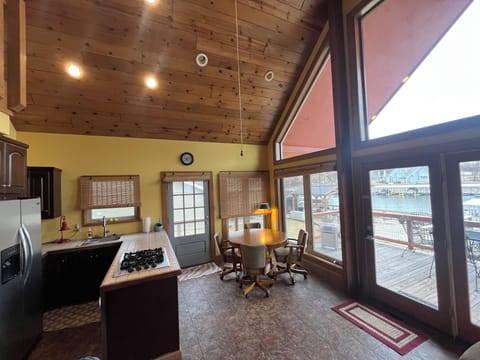 Living Room, Dining & Kitchen with amazing views!