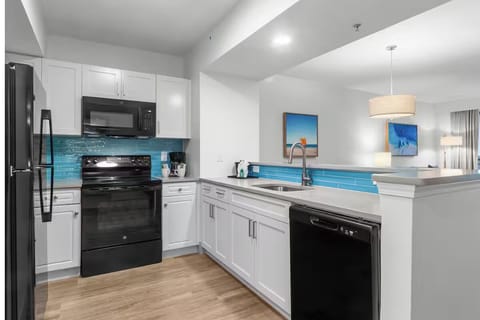 Kitchen. Interior and views may vary by availability.