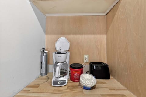 A cozy refreshment nook — perfect for slow mornings with coffee or winding down with tea.