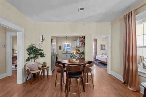 dining room open to kitchen and additional dining space