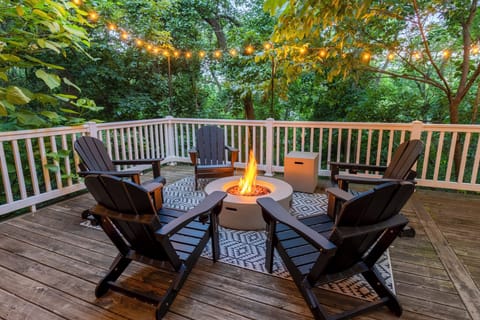 Ground Level | Deck | Fire Pit