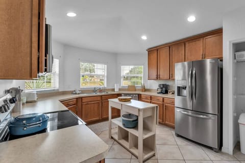 Fully equipped kitchen ready for home-cooked meals