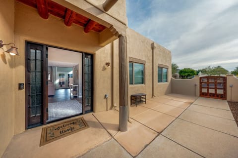 Front entrance to this lovely and spacious 4-bedroom, 3-bath home with 2-car garage and basement